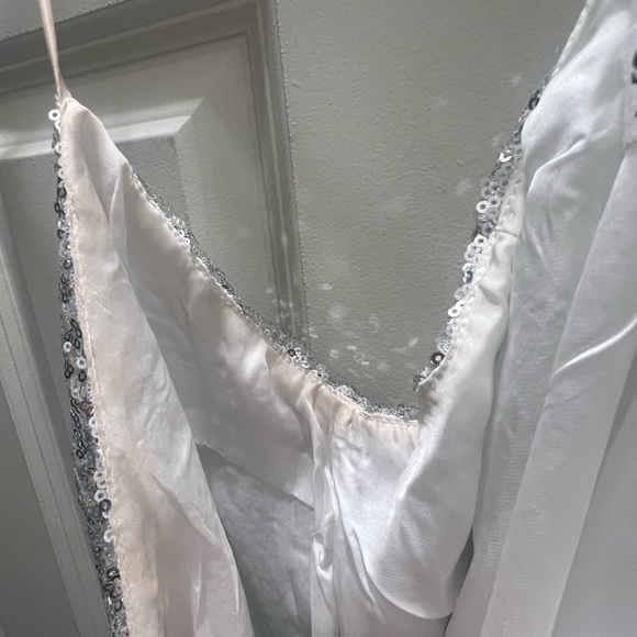 SHOWPO - silver Sequin dress size medium - Picture 7 of 10